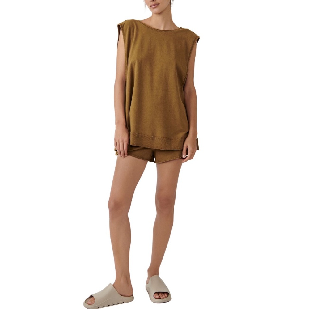 NWT FP Movement City of Angels Set M/L Tobacco Brown